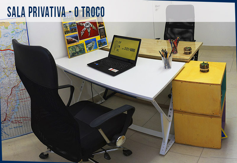 Coworking Curitiba - O Penal - Sala Privativa - O Troco 09