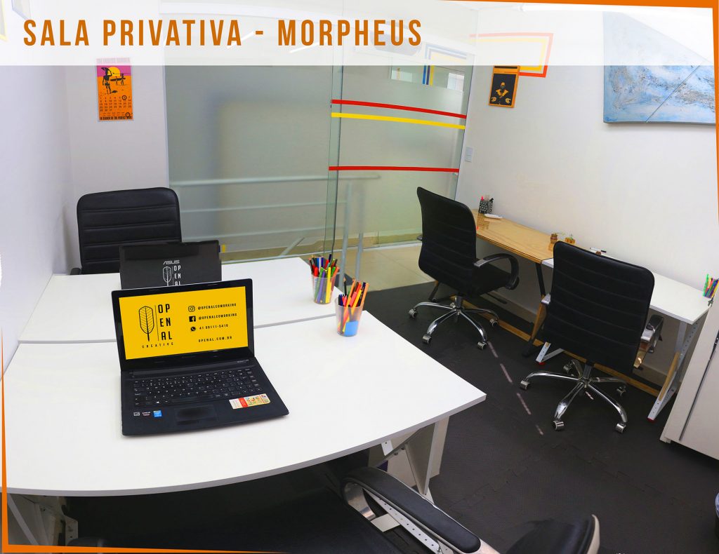 Coworking Curitiba - O Penal - Sala Privativa - Morpheus 1
